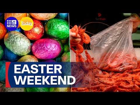 Easter long weekend underway across Australia | 9 News Australia