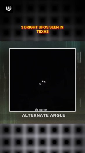 Shocking Footage: 3 Bright UFOs Caught On Camera in Texas! #shorts #lab360 #alien