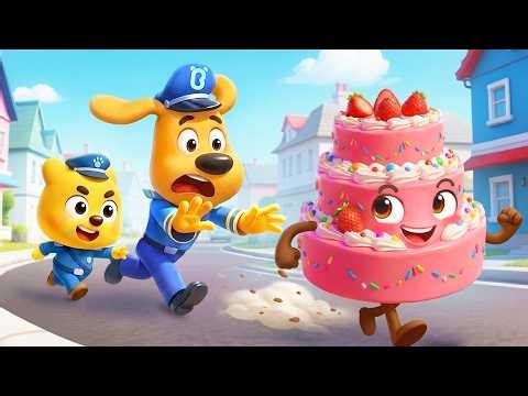 Who Ate the Cake? | Useful Stories | Police Cartoon | Sheriff Labrador | Kids Cartoon | BabyBus