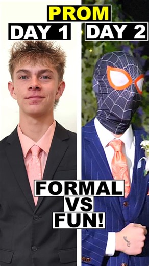 2 PROM WALK OUTS FORMAL VS FUN! #prom #prom2026 #promdance