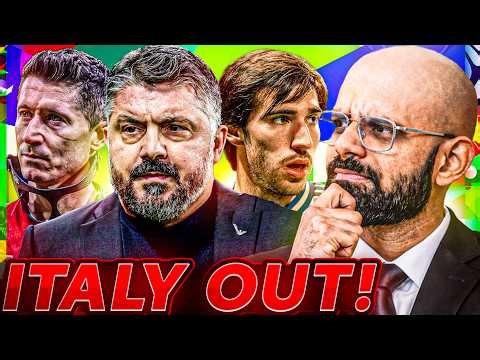 ITALY OUT OF THE FIFA WORLD CUP