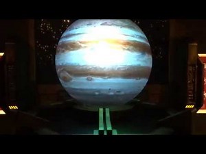 3D Projection of Solar System Planets