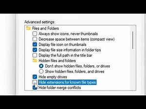 Change Any File Extension (FAST) + Show File Extensions on Windows 11