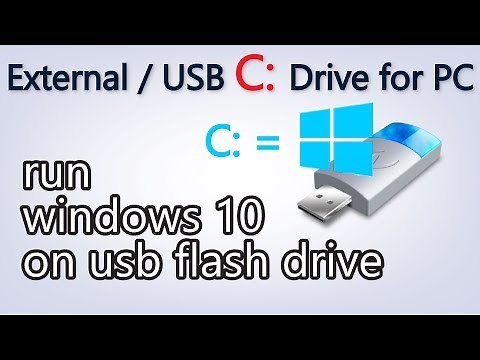 Windows 10 live on usb - How to run Windows 10 from USB flash drive