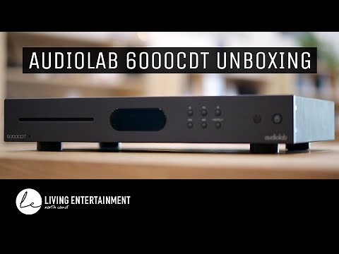 Unboxing & Overview: Audiolab 6000CDT CD Transport