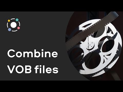 How to combine VOB files | video editing (Tutorial 2022)