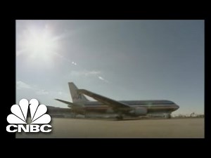 Inside the cockpit of a 767