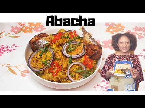 How to Make African Salad ( Abacha ) - African Salad Recipe || Chinwe Uzoma