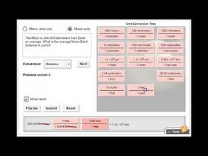 Unit Conversions Gizmos Instructions