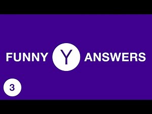 FUNNY YAHOO ANSWERS 3