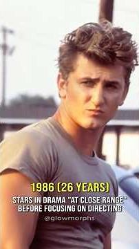Sean Penn through the years ✨ The incredible Evolution of Sean Penn 💫