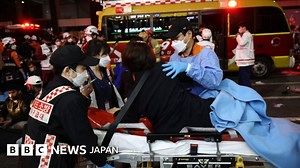 ソウル繁華街の転倒事故　150人以上死亡、80人以上負傷 - BBCニュース
