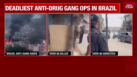 Bloodbath in Brazil: 64 Dead in Rio's Deadliest Anti-Gang Operation