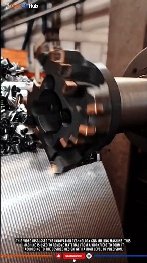 Innovation Technology Manufacturing: CNC Milling Machine, Automated & High Precision.