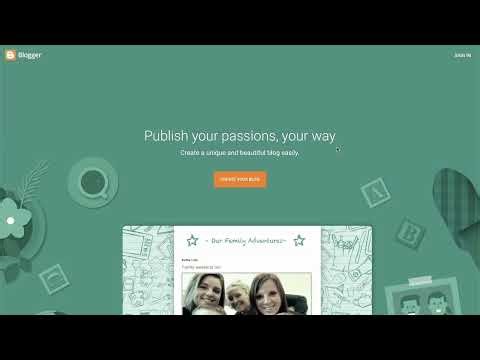 BLOGGER - Lesson 01 - Introduction to Google Blogger, Main Features, Dashboard, Theme, Appearance
