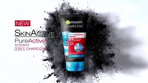 The new Pure Active Intensive 3 in 1 is carefully formulated with ingredients such as salicylic acid, blueberry extract and charcoal, designed to help you fight the appearance of spots, blackheads and blocked pores. Stop worrying and start acting! | Garnier