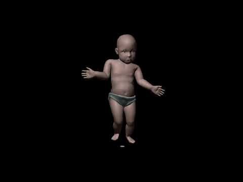 Dancing Baby Screensaver 1996, (A. W. - Fade)