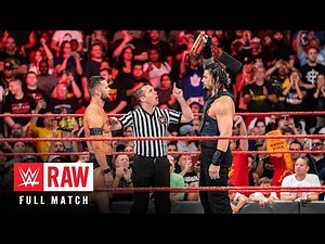 FULL MATCH: Roman Reigns vs. Finn Bálor | Universal Title Match: Raw, August 20, 2018