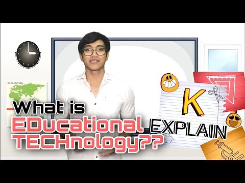 What is Educational Technology? | Technology for Teaching and Learning | K-Explain #1