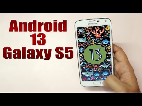 Install Android 13 on Galaxy S5 (LineageOS 20) - How to Guide!