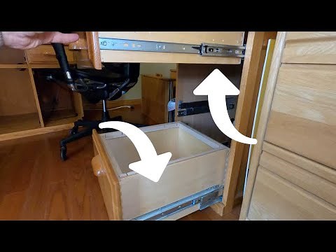 How To Remove A File Cabinet Drawer