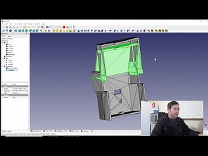 FreeCad - How to Modify STL Objects (w/audio)