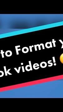 The EASIEST Way To Format Your Videos for TikTok using CapCut