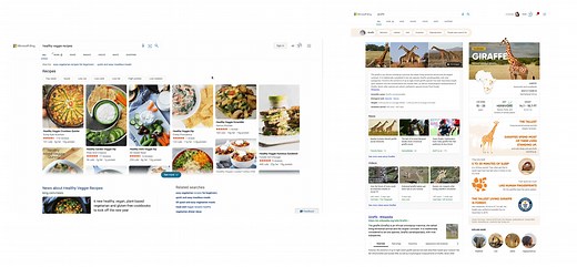 Microsoft Bing delivers more visually immersive experiences that save you time
