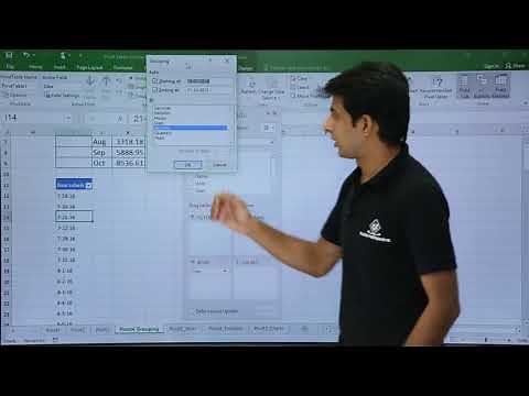 MS Excel - Pivot Table Grouping