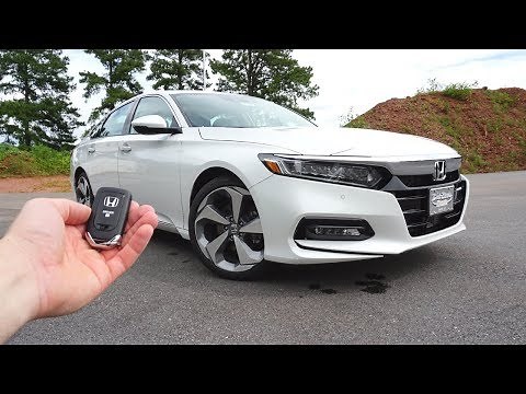2018 Honda Accord Touring: Start Up, Walkaround, Test Drive and Review