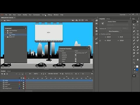 Adobe Animate | How to use HTML5 components in Animate