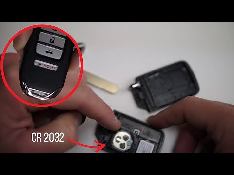 Honda CR-V Key Battery Replacement Guide 2016 - 2020