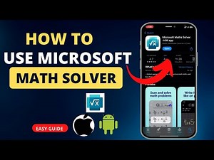 How to Use Microsoft Math Solver App (FULL GUIDE)