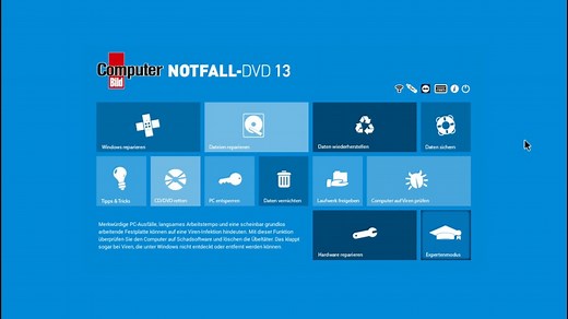 COMPUTER BILD-Notfall-DVD: So retten Sie Ihren PC