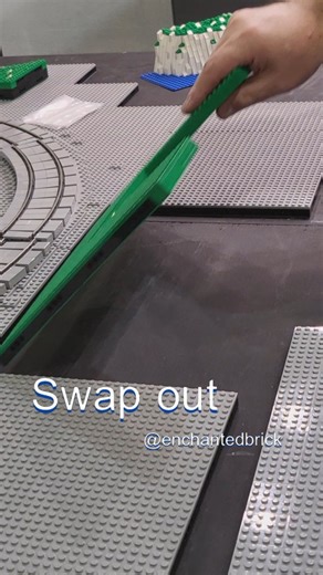 Enchantedbrick | Woohoo! LEGO Moonbase is getting the correct custom MILS section. The New McCormick-Stillman Layout is coming together. There is a space... | Instagram