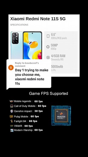 Xiaomi Redmi Note 11s: Gaming Performance and Specs Overview