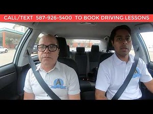 Alberta Advanced Driving Test How To Exit A Highway Properly