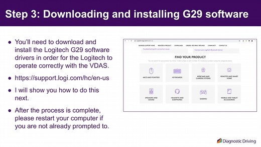 Logitech G29 setup and installation