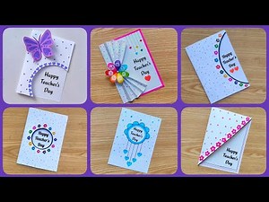 7 Amazing DIY Teacher's Day Card Ideas | Happy Teacher's Day Crafts | Teachers Day Cards 2025