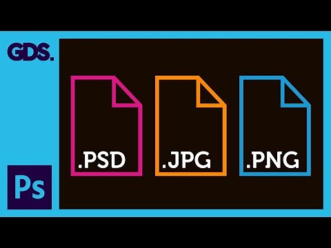 Common file types in Adobe Photoshop Ep6/33 [Adobe Photoshop for Beginners]