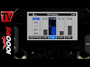 2015 | Yamaha YZF- R1 | Elektronische Features im Detail - Menüführung - Bedienung