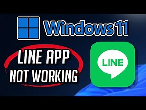 Line Messenger App Not Working Fix Windows 11 [Tutorial]