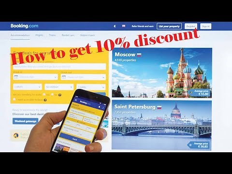 How to get 10% discount on Booking.com | Special Offer 10% on Booking Hotel room