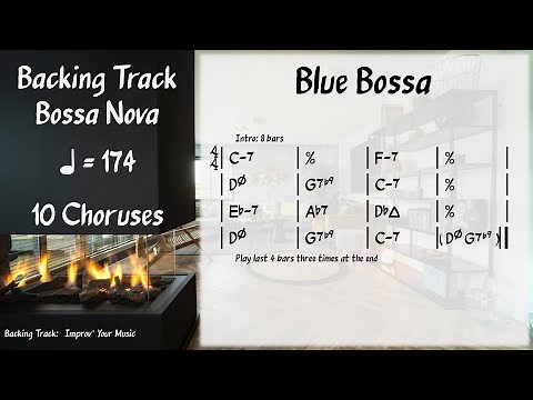 Blue Bossa (174 BPM) - Backing Track