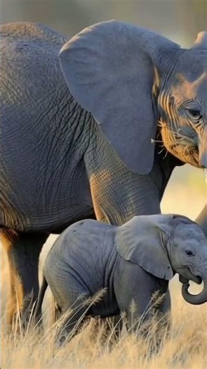 “This Mama Elephant’s Love for Her Babies Will Melt Your Heart 🐘💞”