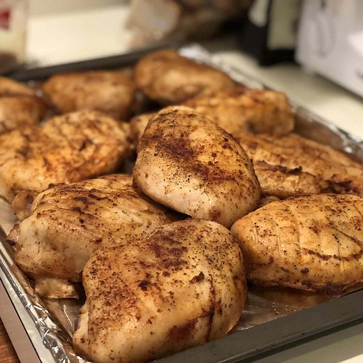 Simple Baked Chicken Breasts
