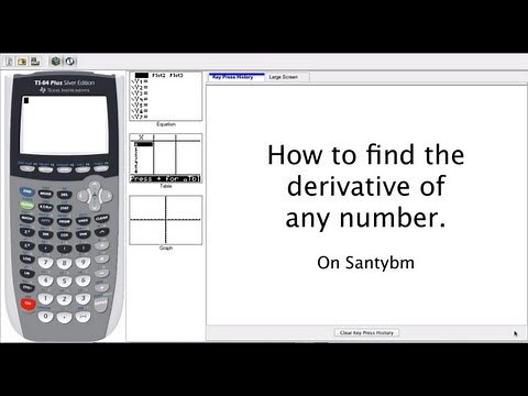 Find the Derivative of a Function - TI-84 Tips and Tricks (QUICK and Easy!)