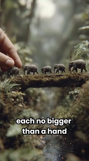 They Found Mini Elephants in the Jungle… No One Believed Them