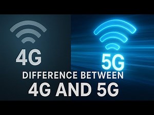 Difference Between 4G and 5G Explained Simply 📡