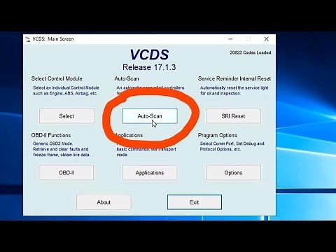 How to scan for fault codes using VCDS (VAG COM) on VW, Skoda, Audi, Seat